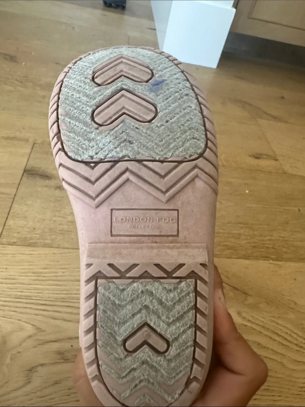 London Fog Pink Faux-Fur Snow Boots for Kids